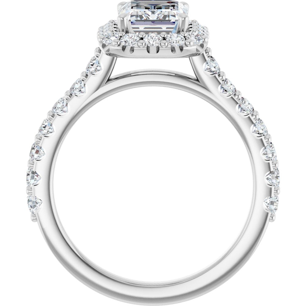 2 1/2 CTW Lab-Grown Diamond Engagement Ring